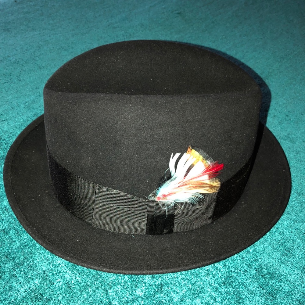 Vintage Stetson black hat sz7